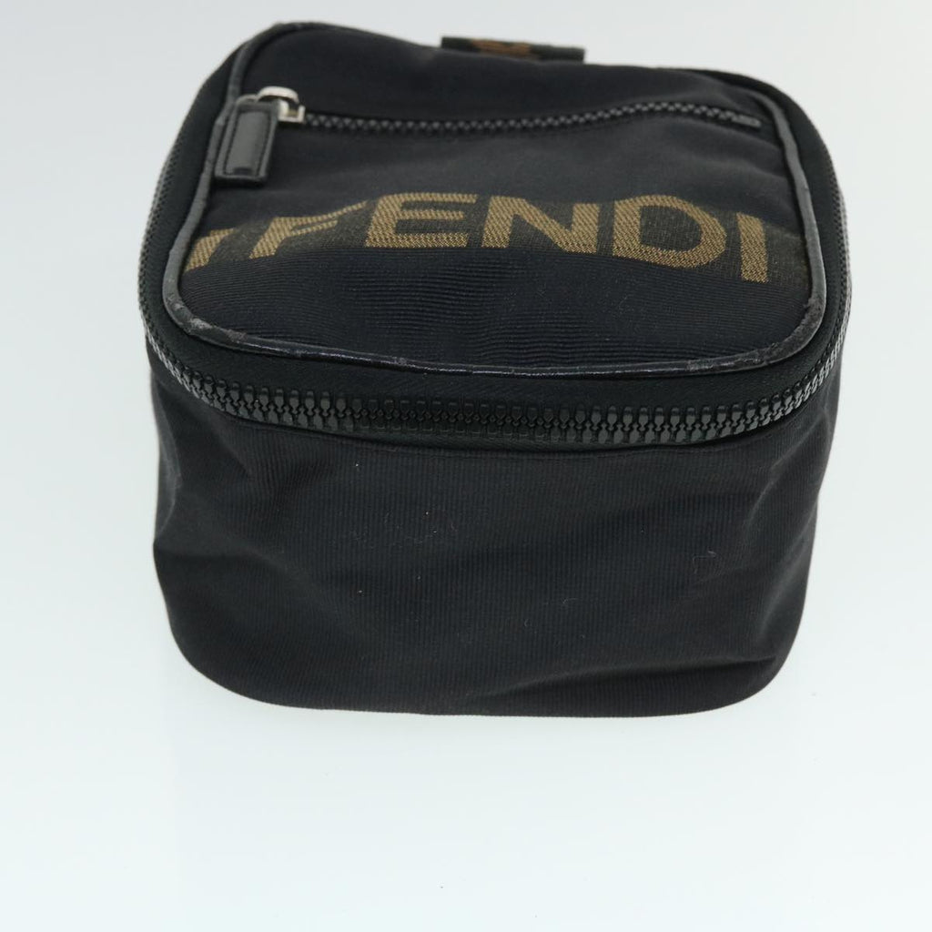 FENDI Pouch Canvas Black bs8044