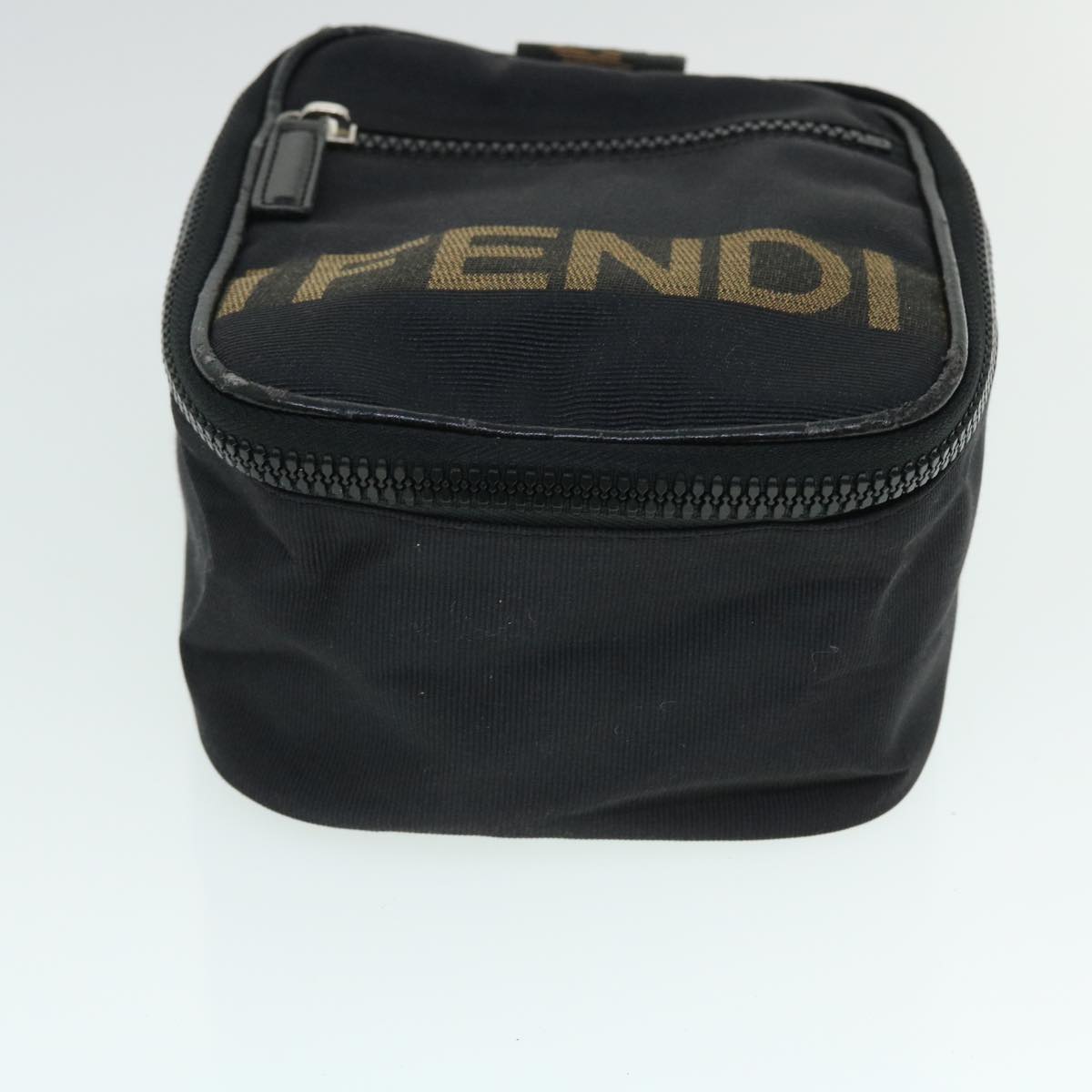FENDI Pouch Canvas Black bs8044