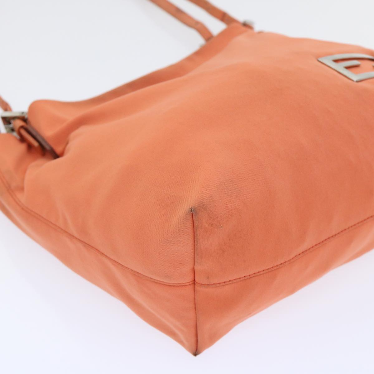FENDI Shoulder Bag Nylon Orange bs8046