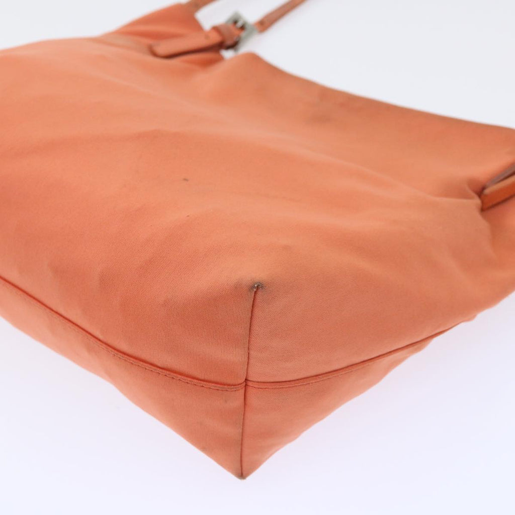 FENDI Shoulder Bag Nylon Orange bs8046