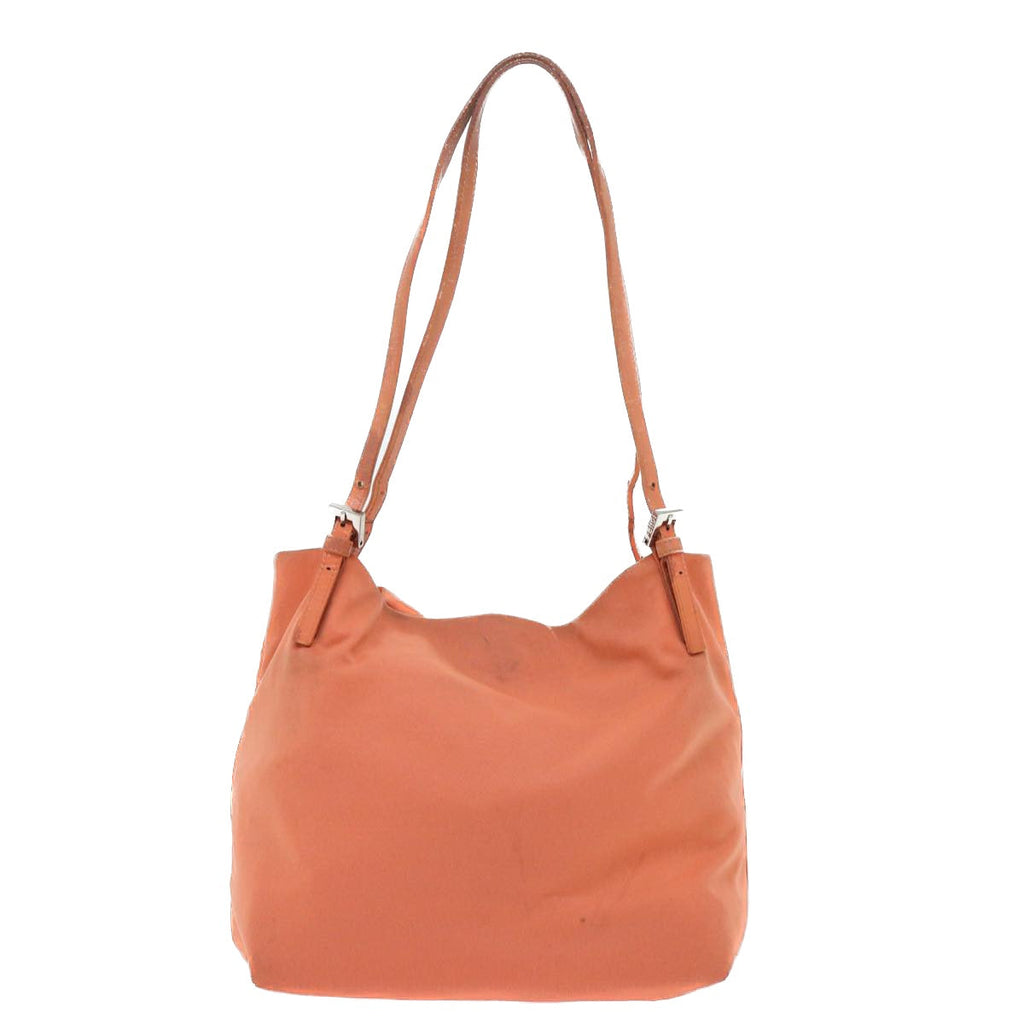 FENDI Shoulder Bag Nylon Orange bs8046