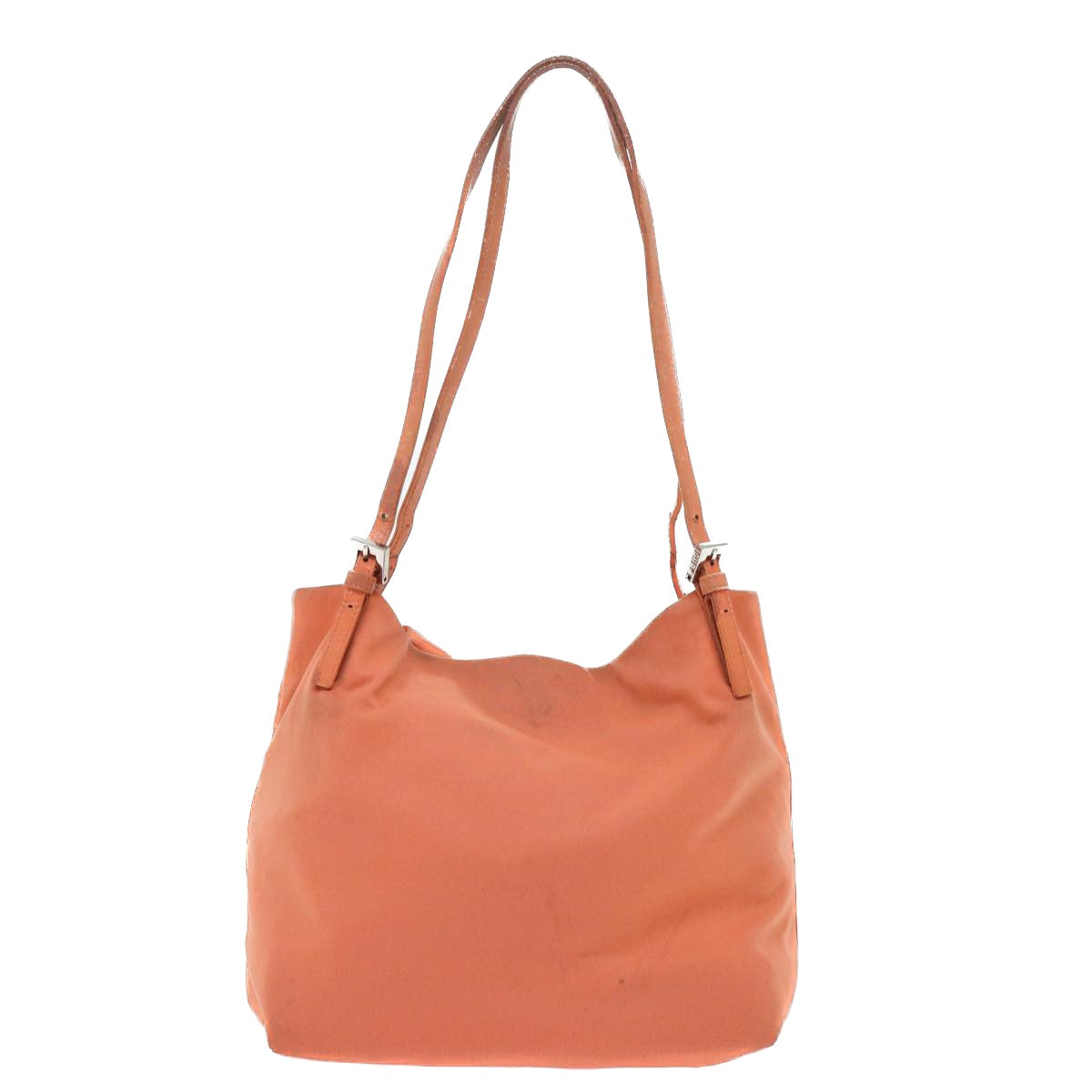 FENDI Shoulder Bag Nylon Orange bs8046