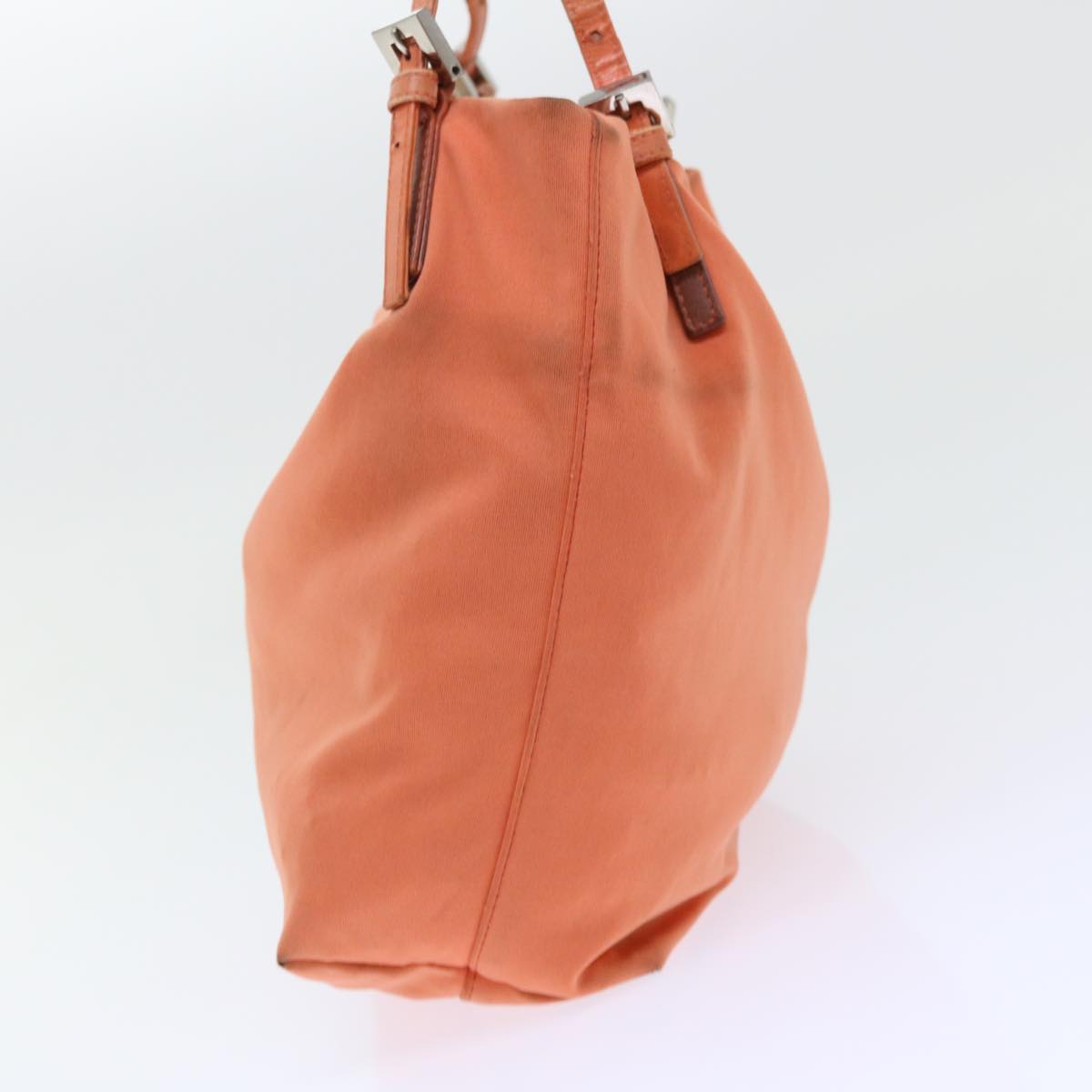 FENDI Shoulder Bag Nylon Orange bs8046