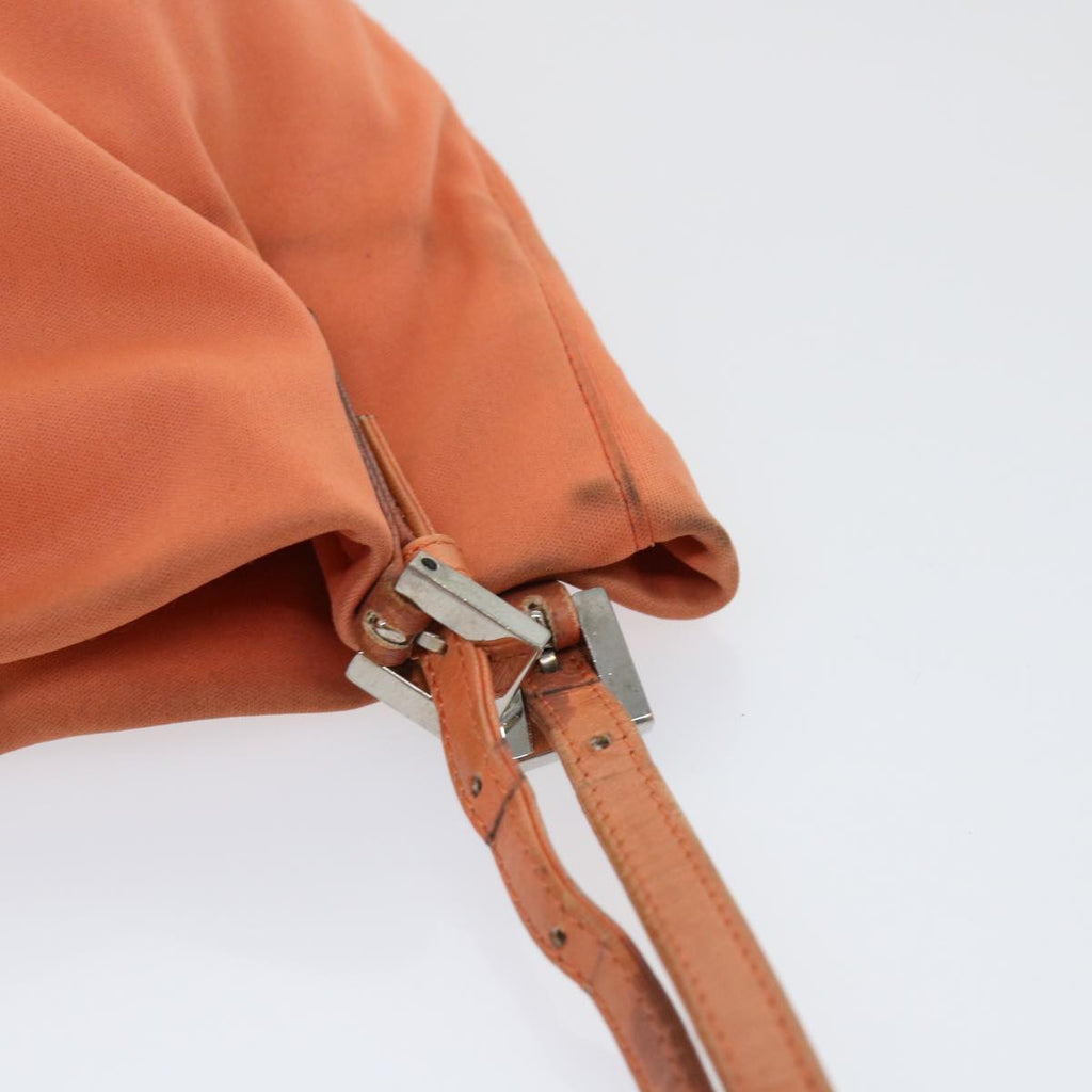 FENDI Shoulder Bag Nylon Orange bs8046