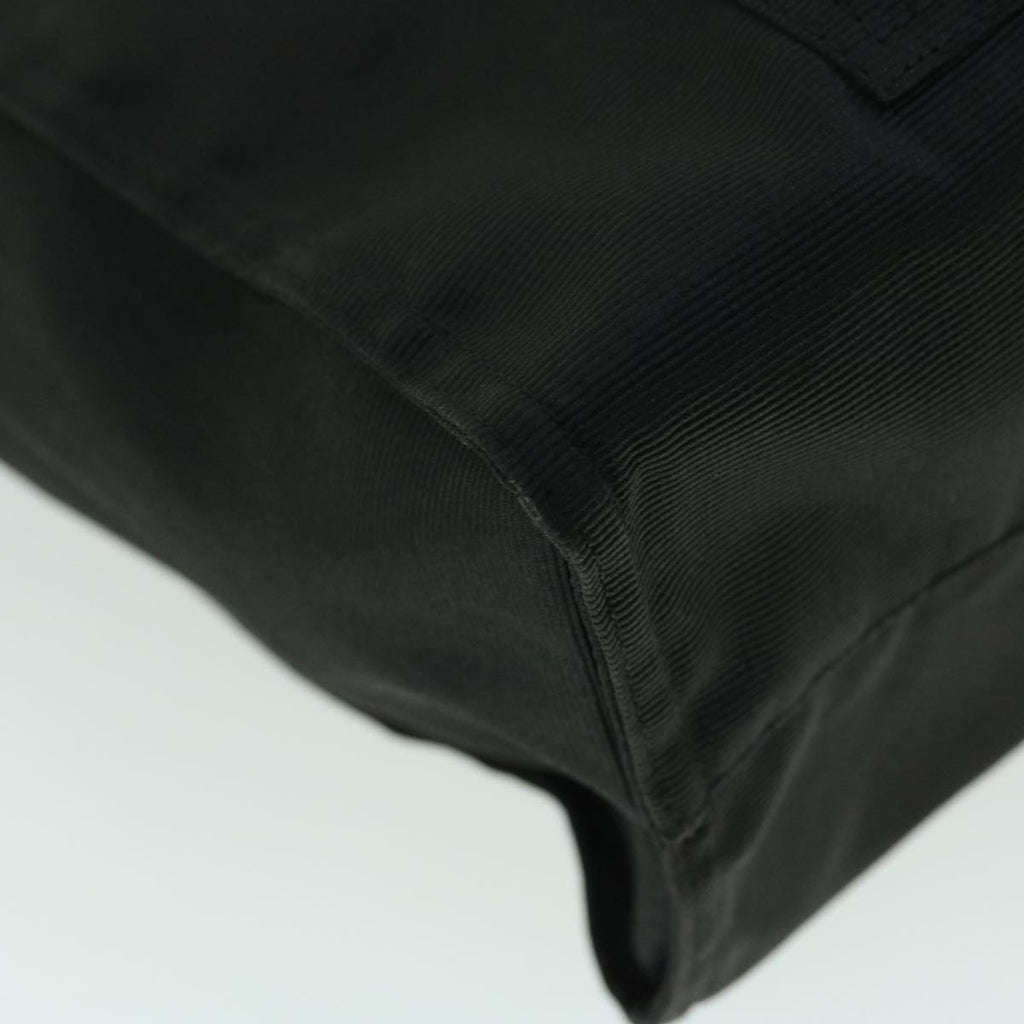 FENDI Hand Bag Nylon Black Brown bs8205