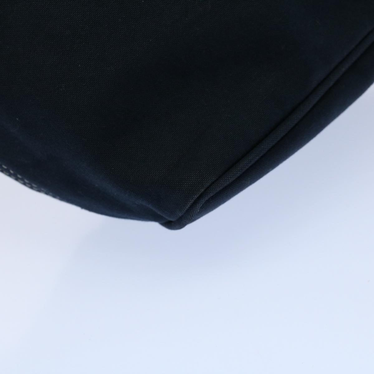 FENDI Shoulder Bag Canvas Navy bs8339