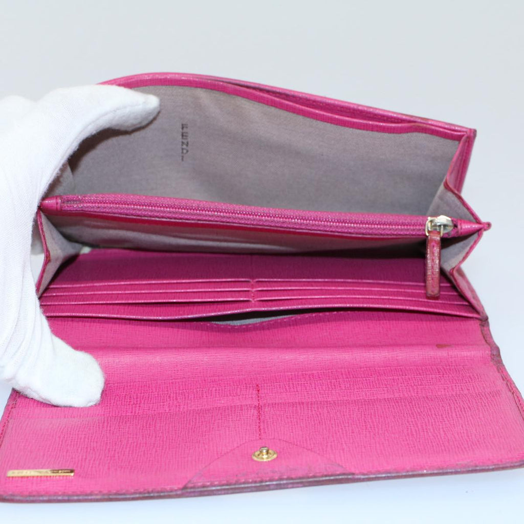 FENDI Zucca Zucchino Canvas Pouch Wallet Canvas 4Set Brown Black bs8399