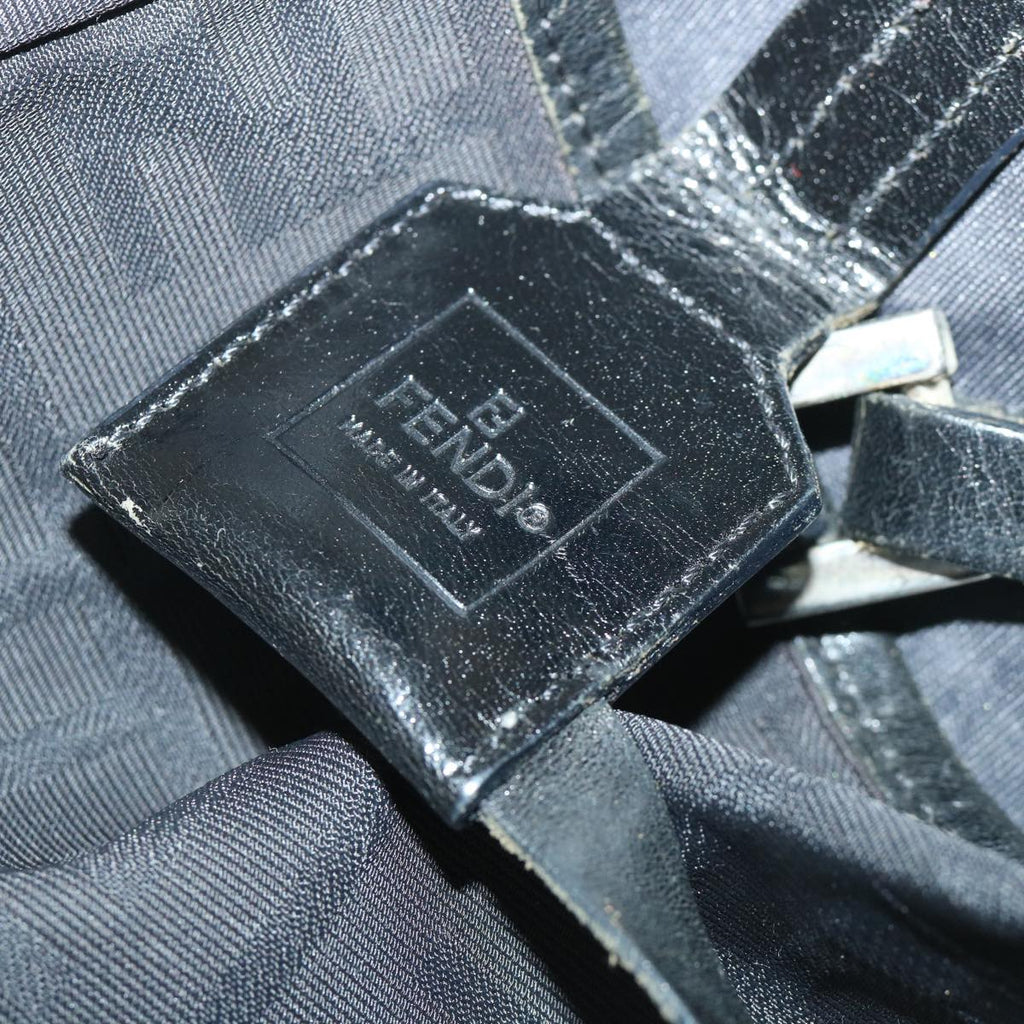 FENDI Zucca Canvas Tote Bag Black bs8537