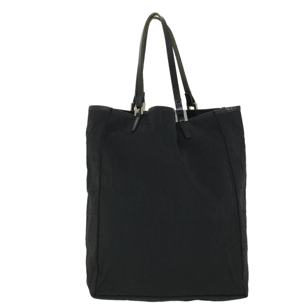 FENDI Zucca Canvas Tote Bag Black bs8537