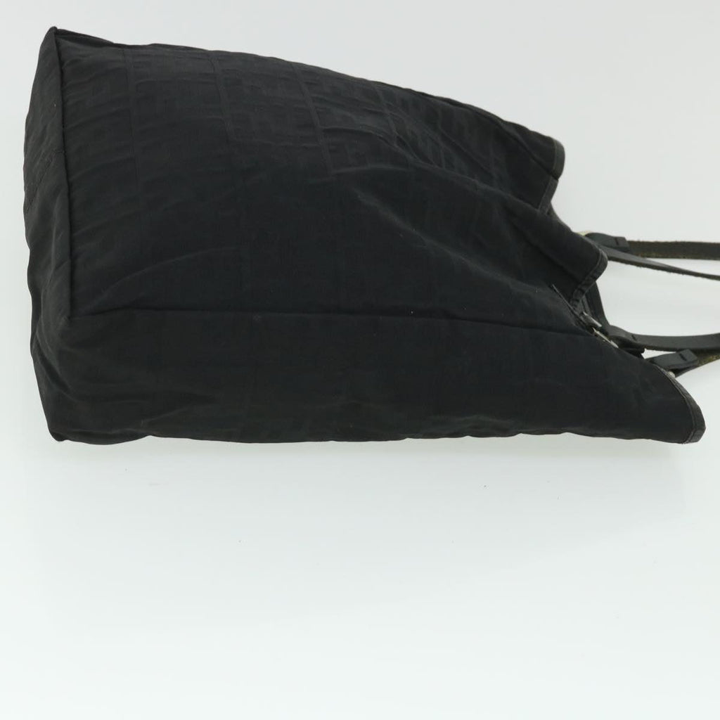 FENDI Zucca Canvas Tote Bag Black bs8537