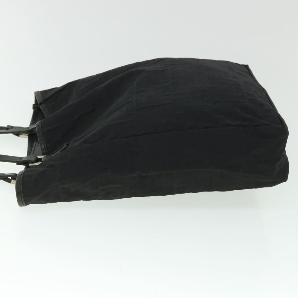 FENDI Zucca Canvas Tote Bag Black bs8537