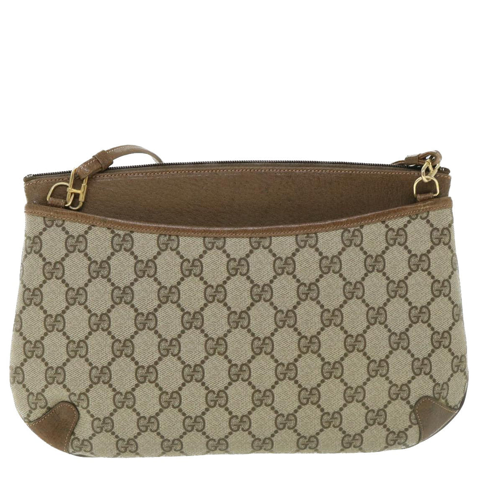 GUCCI GG Canvas Web Sherry Line Shoulder Bag Beige Red 904 02 026 bs8545