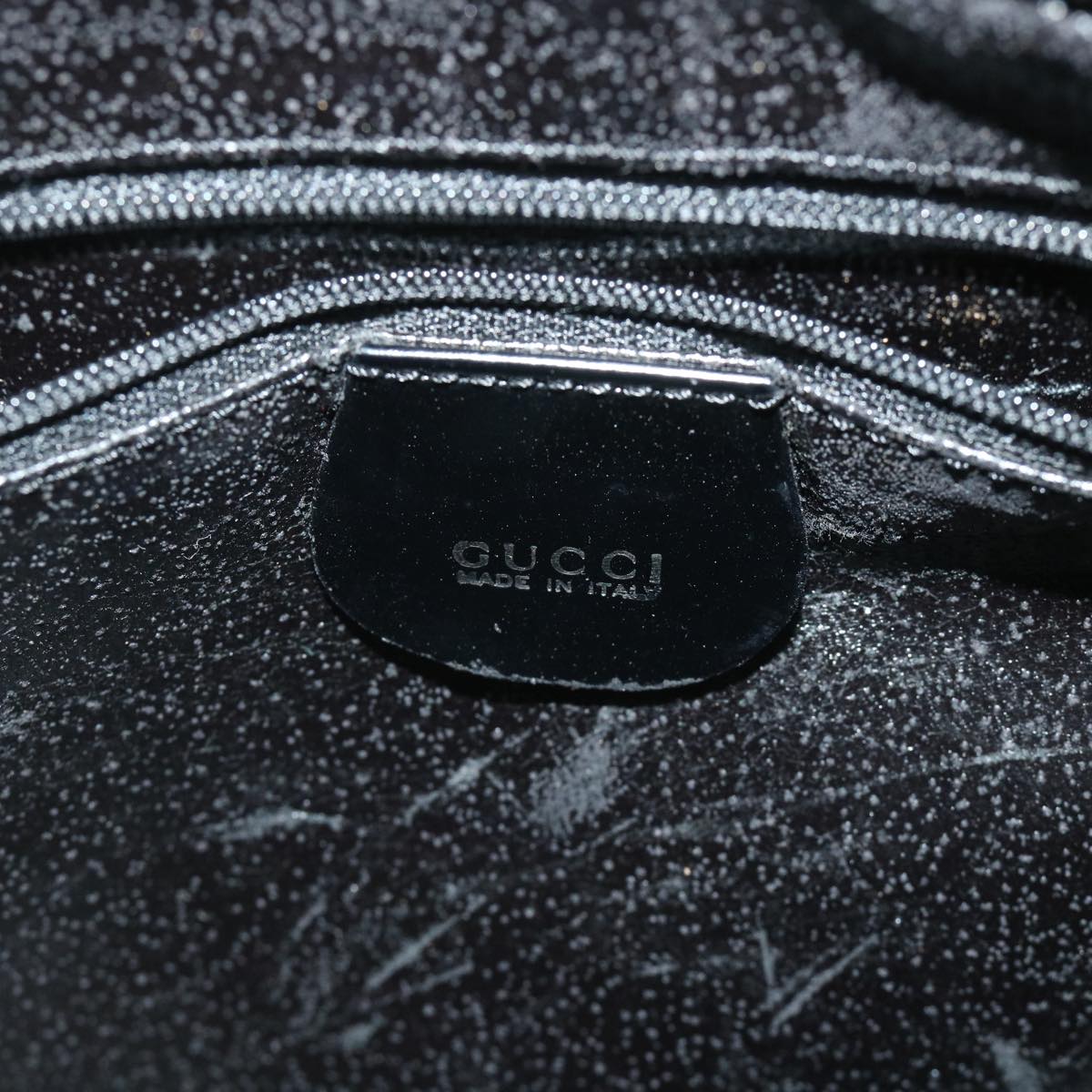 GUCCI Hand Bag Leather 2way Black 000 1274 0505 bs8546