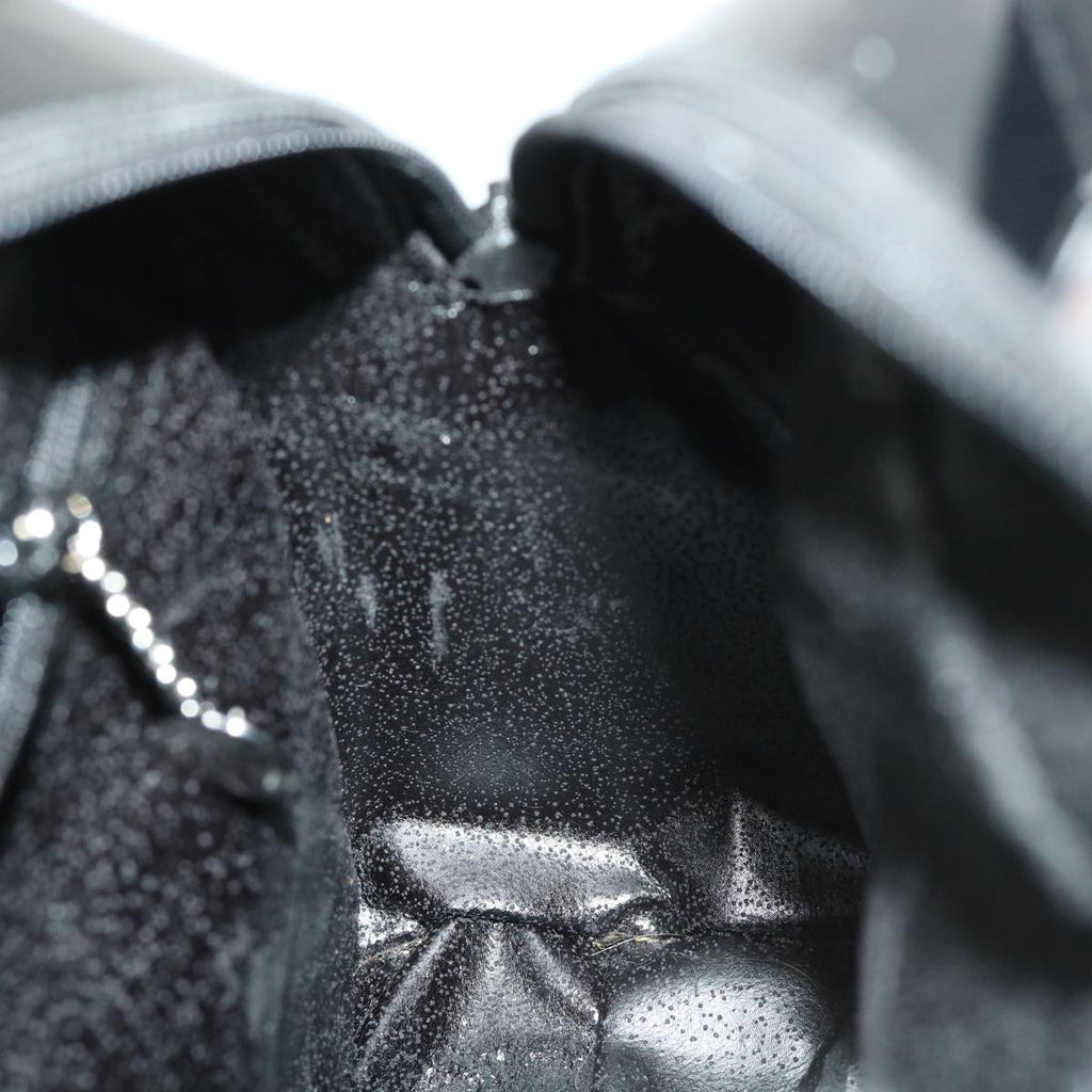 GUCCI Hand Bag Leather 2way Black 000 1274 0505 bs8546