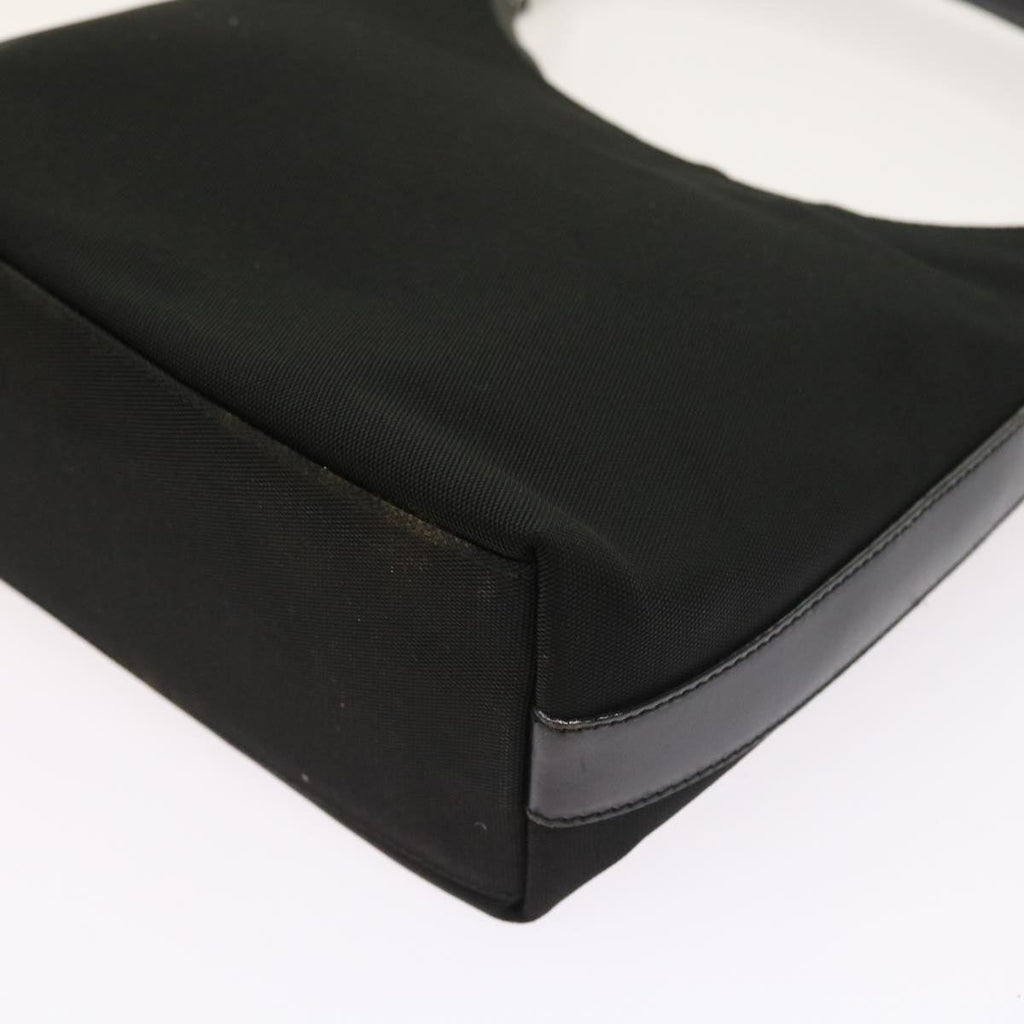GUCCI Shoulder Bag Nylon Canvas Black 000 0601 200047 bs8579