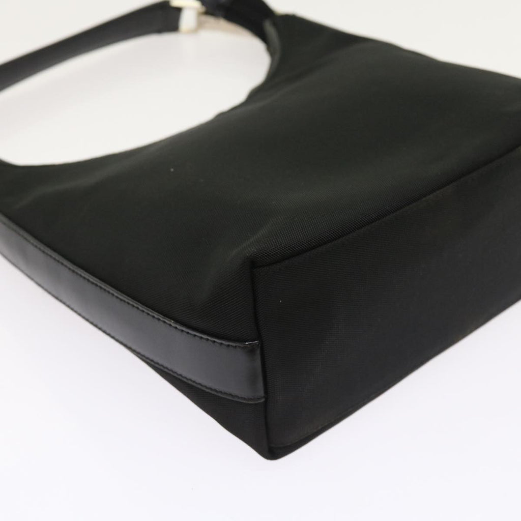 GUCCI Shoulder Bag Nylon Canvas Black 000 0601 200047 bs8579