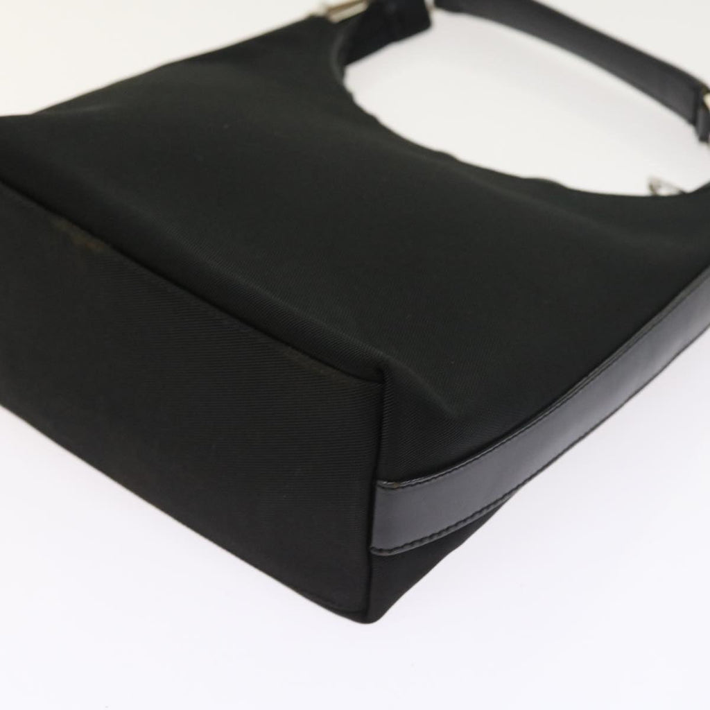 GUCCI Shoulder Bag Nylon Canvas Black 000 0601 200047 bs8579