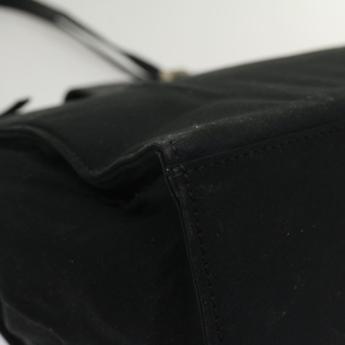 FENDI Tote Bag Nylon Black 0915808 bs8596