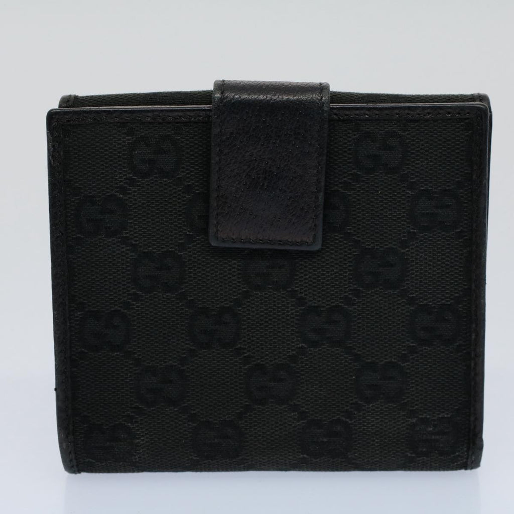 GUCCI GG Canvas Web Sherry Line Pouch Wallet 5Set Black Red Green bs8681