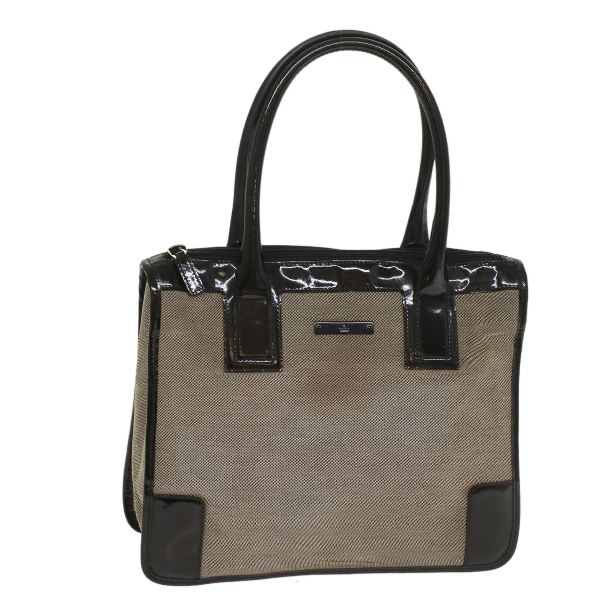 GUCCI Tote Bag Canvas Gray 000 0855 bs8772