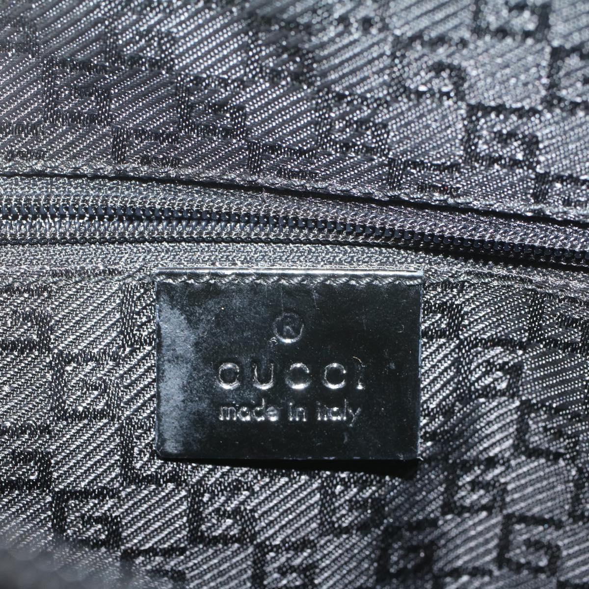 GUCCI Tote Bag Canvas Gray 000 0855 bs8772