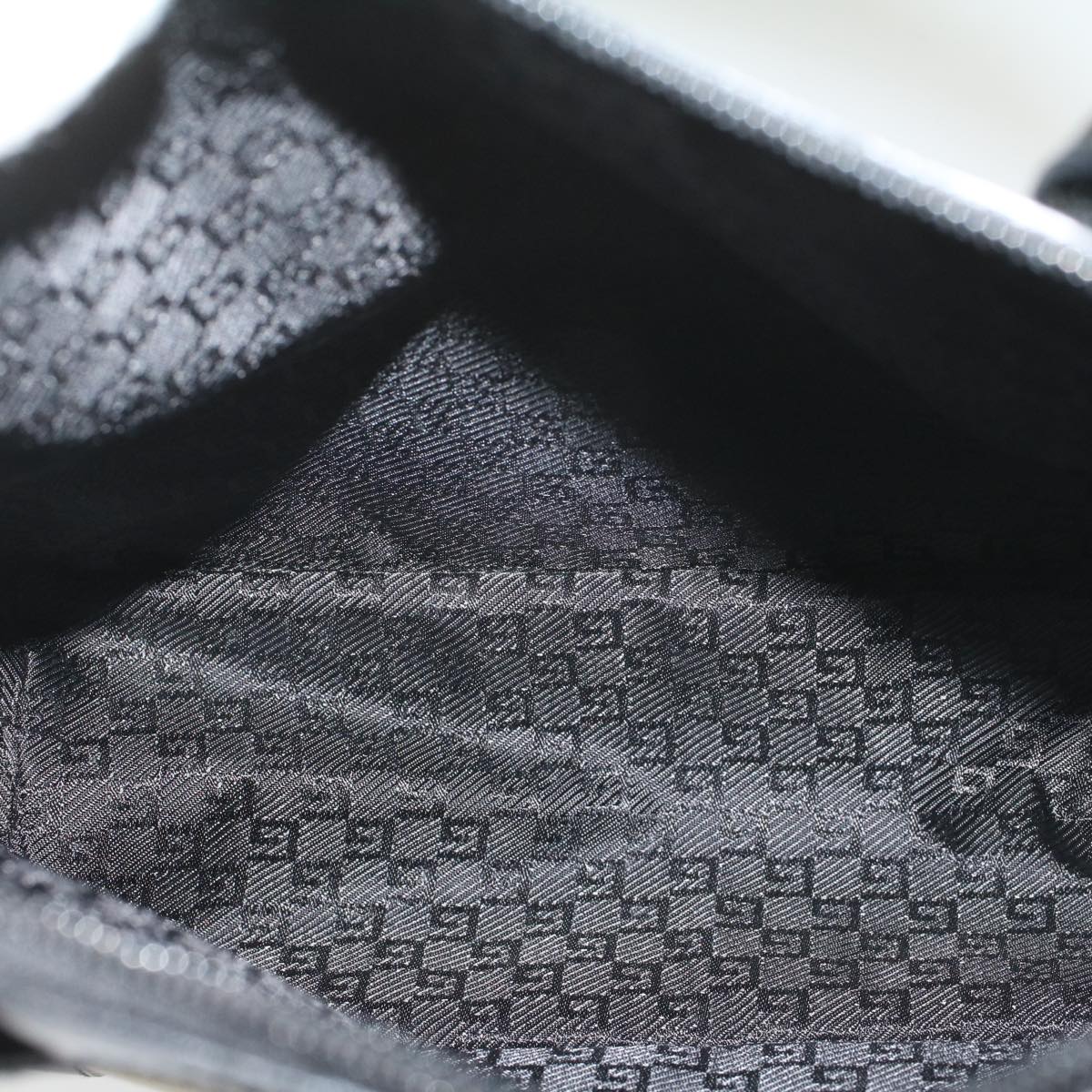 GUCCI Tote Bag Canvas Gray 000 0855 bs8772