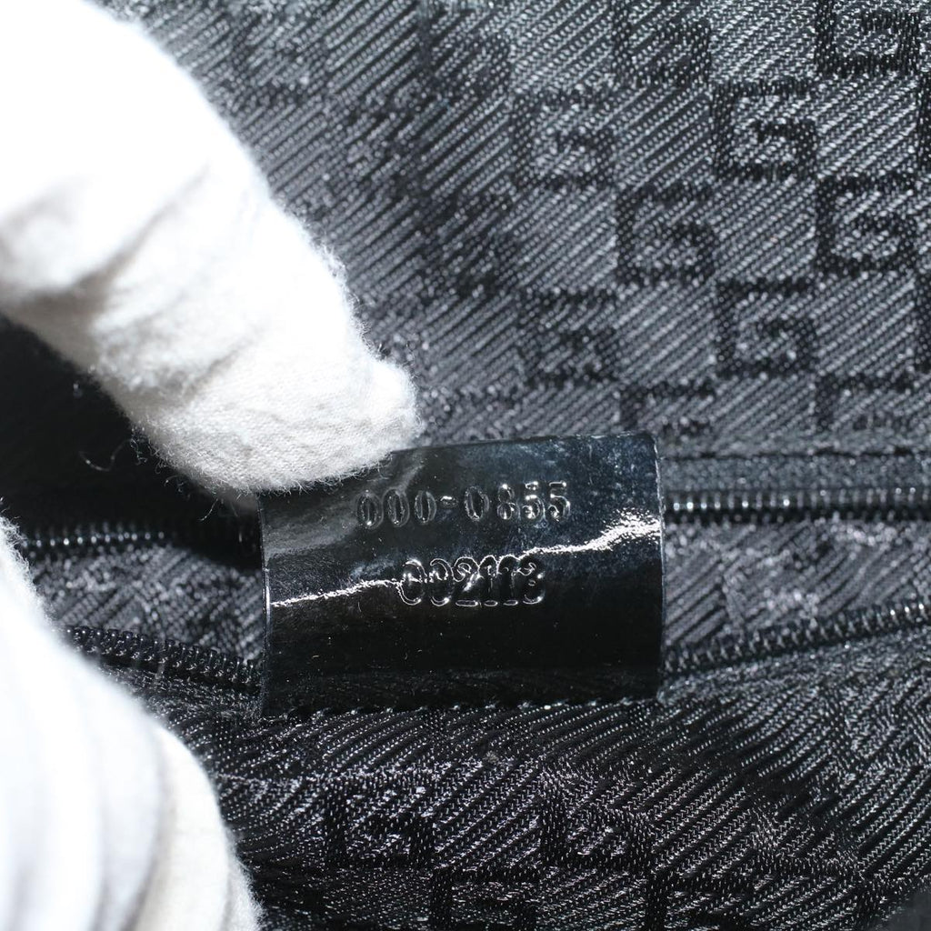 GUCCI Tote Bag Canvas Gray 000 0855 bs8772