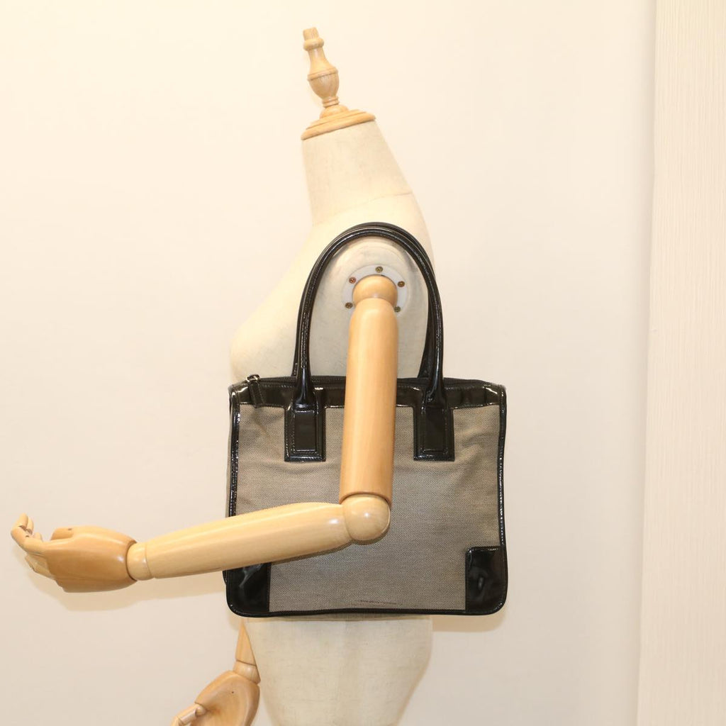 GUCCI Tote Bag Canvas Gray 000 0855 bs8772