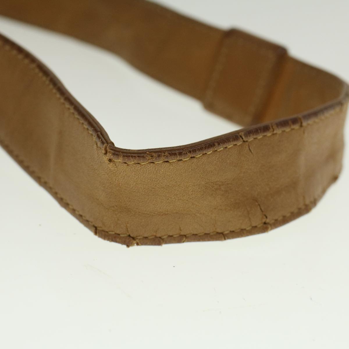 GUCCI Shoulder Bag Leather Beige 001 115 1373 bs8793