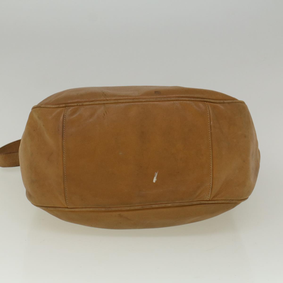 GUCCI Shoulder Bag Leather Beige 001 115 1373 bs8793