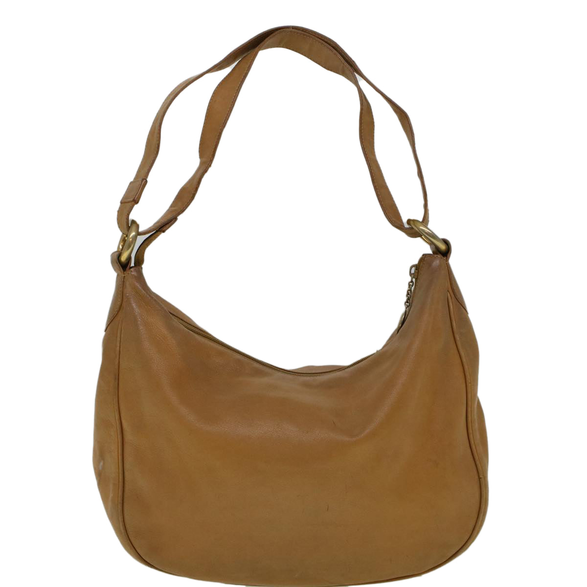 GUCCI Shoulder Bag Leather Beige 001 115 1373 bs8793