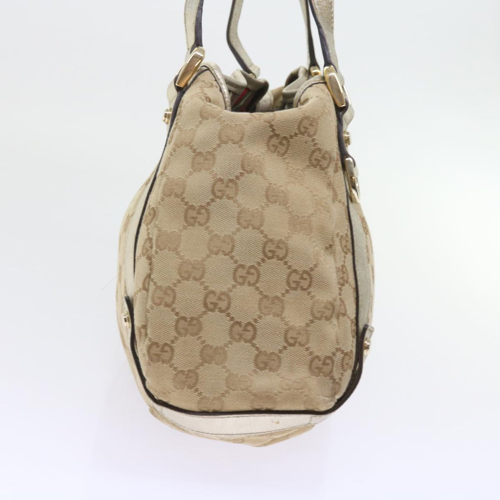 GUCCI GG Canvas Shoulder Bag Nylon Leather 3Set Beige Brown black bs8794