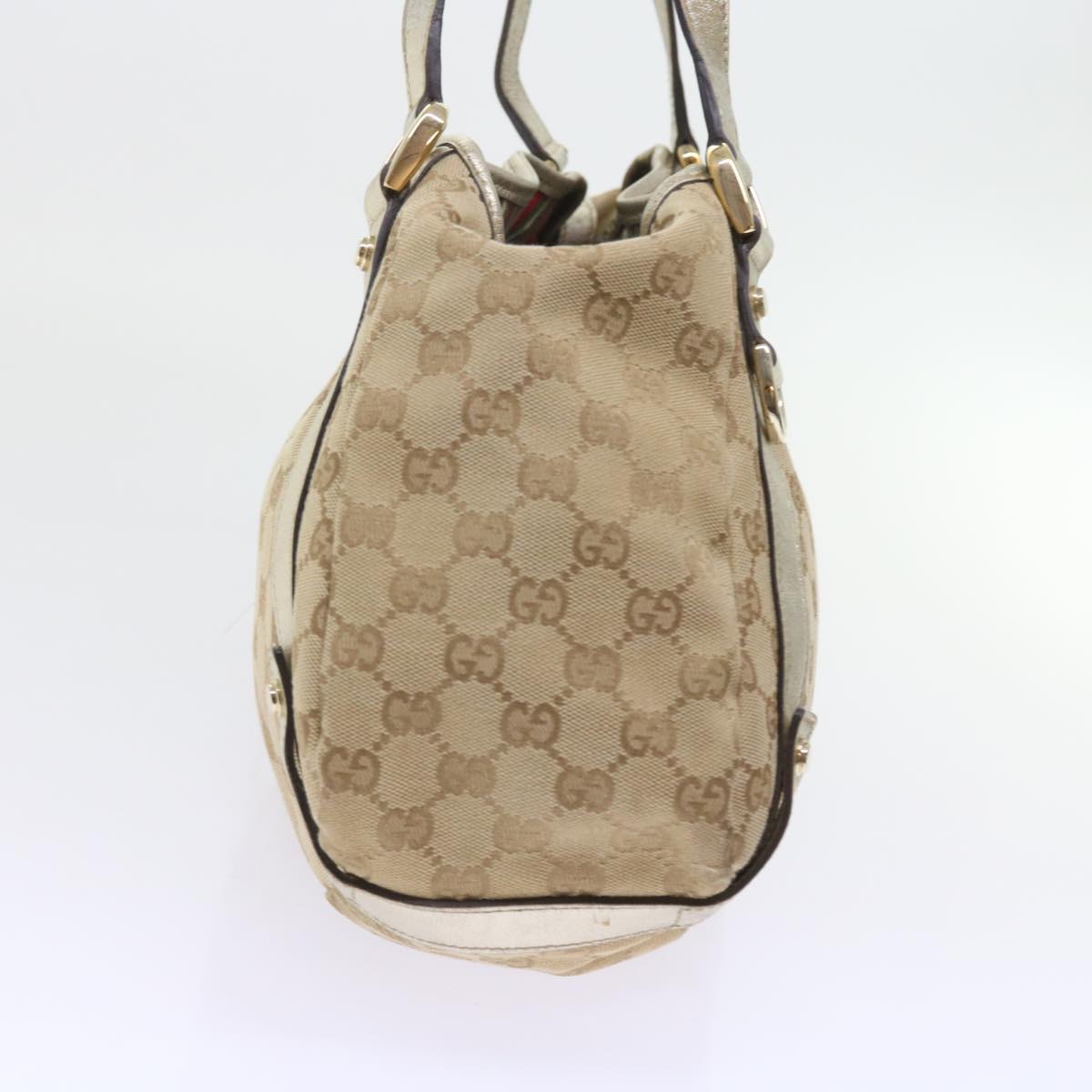 GUCCI GG Canvas Shoulder Bag Nylon Leather 3Set Beige Brown black bs8794