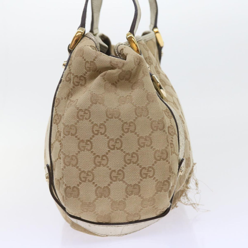 GUCCI GG Canvas Shoulder Bag Nylon Leather 3Set Beige Brown black bs8794