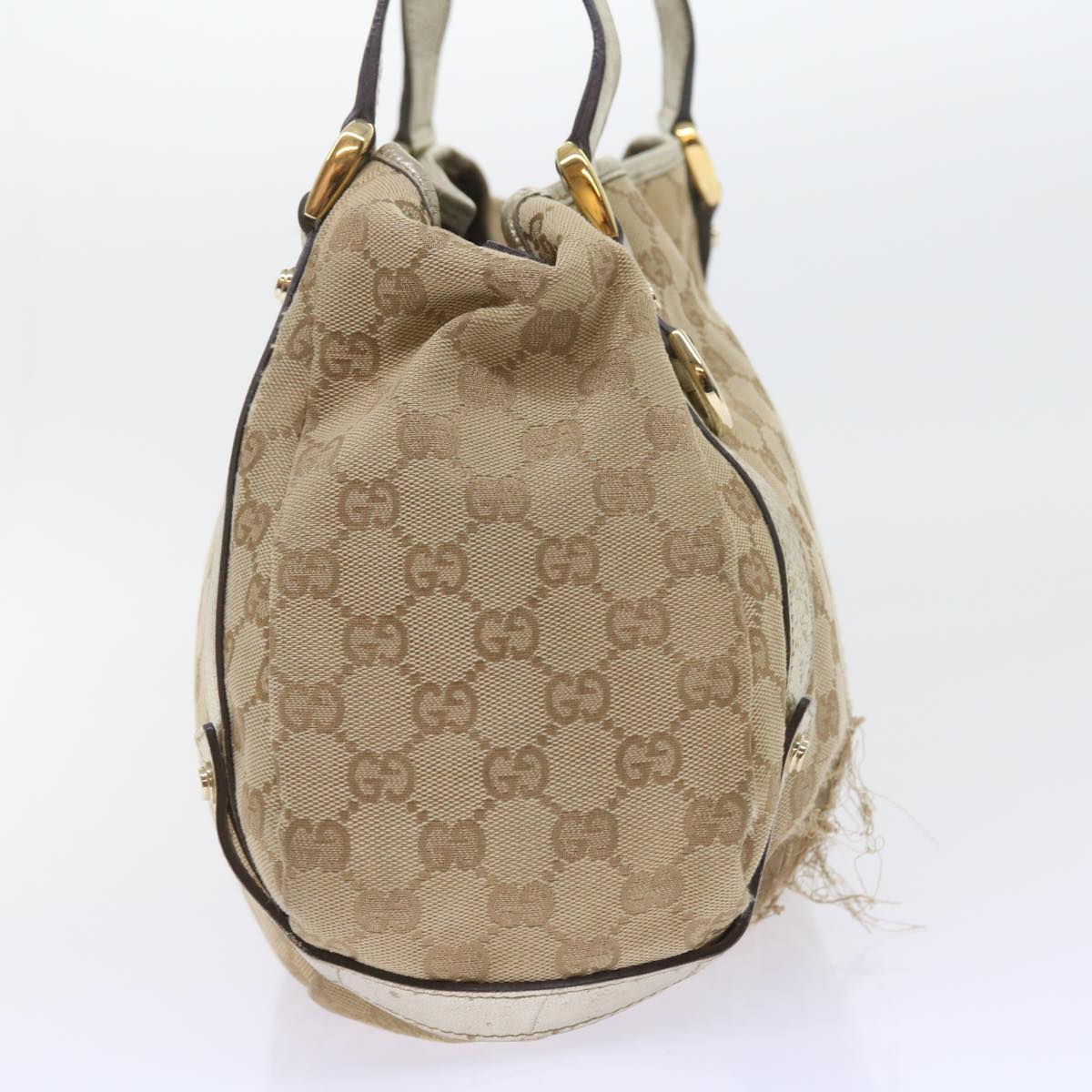 GUCCI GG Canvas Shoulder Bag Nylon Leather 3Set Beige Brown black bs8794