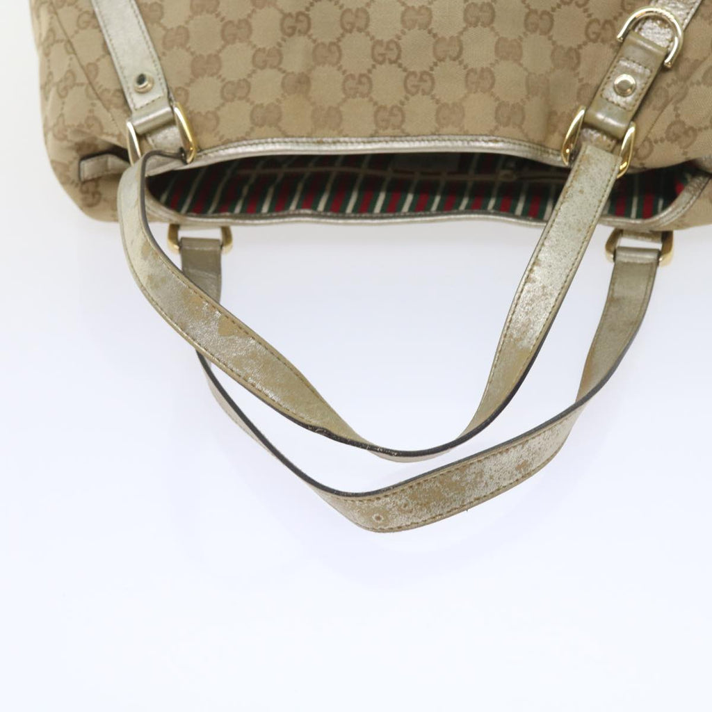 GUCCI GG Canvas Shoulder Bag Nylon Leather 3Set Beige Brown black bs8794