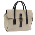 GUCCI Hand Bag Suede White 000 0844 bs8960