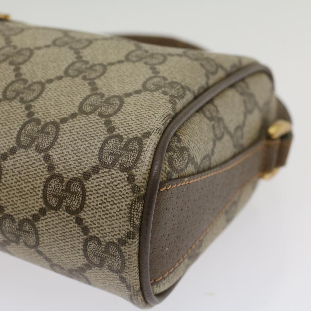 GUCCI GG Supreme Web Sherry Line Shoulder Bag Beige Red 89 02 018 bs9008