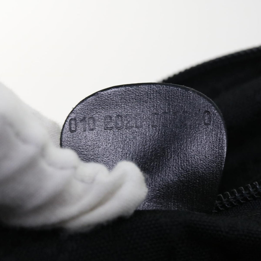 GUCCI Boston Bag Canvas Leather Black bs9009