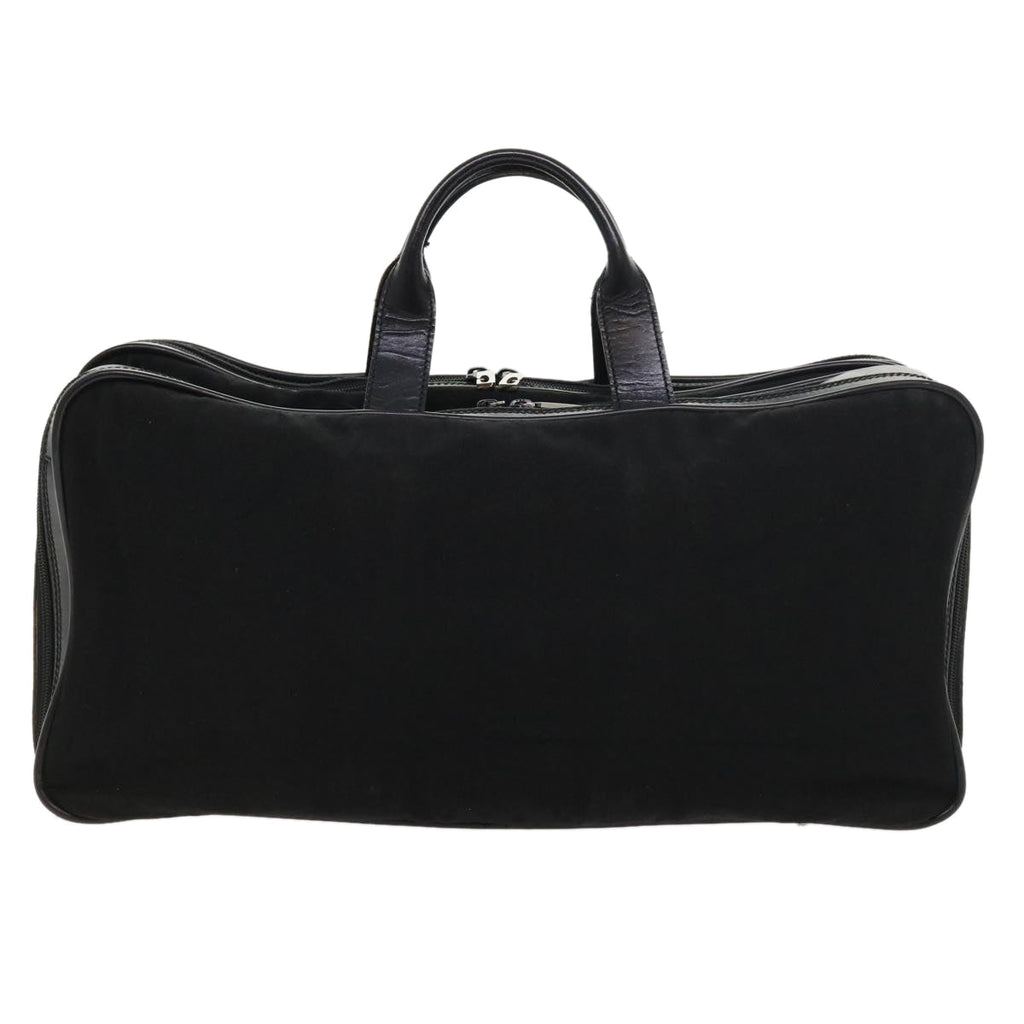 GUCCI Boston Bag Canvas Leather Black bs9009