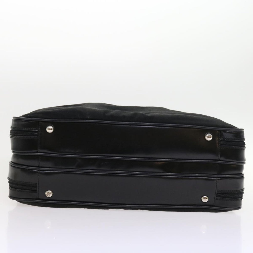GUCCI Boston Bag Canvas Leather Black bs9009