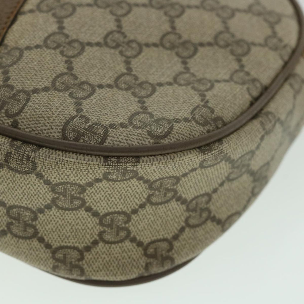 GUCCI GG Supreme Web Sherry Line Shoulder Bag Beige Red 89 01 034 bs9010