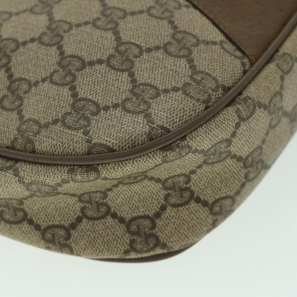 GUCCI GG Supreme Web Sherry Line Shoulder Bag Beige Red 89 01 034 bs9010