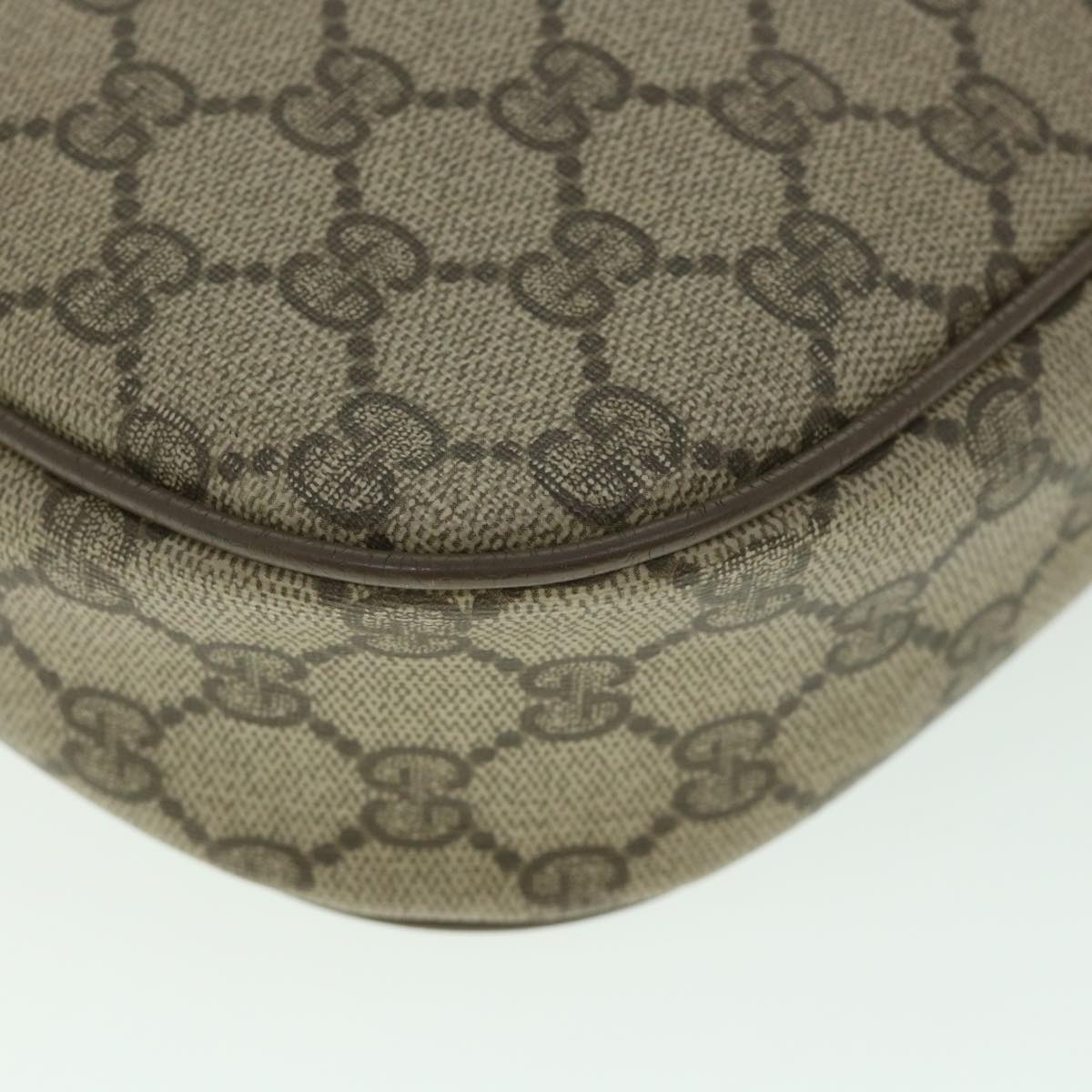GUCCI GG Supreme Web Sherry Line Shoulder Bag Beige Red 89 01 034 bs9010