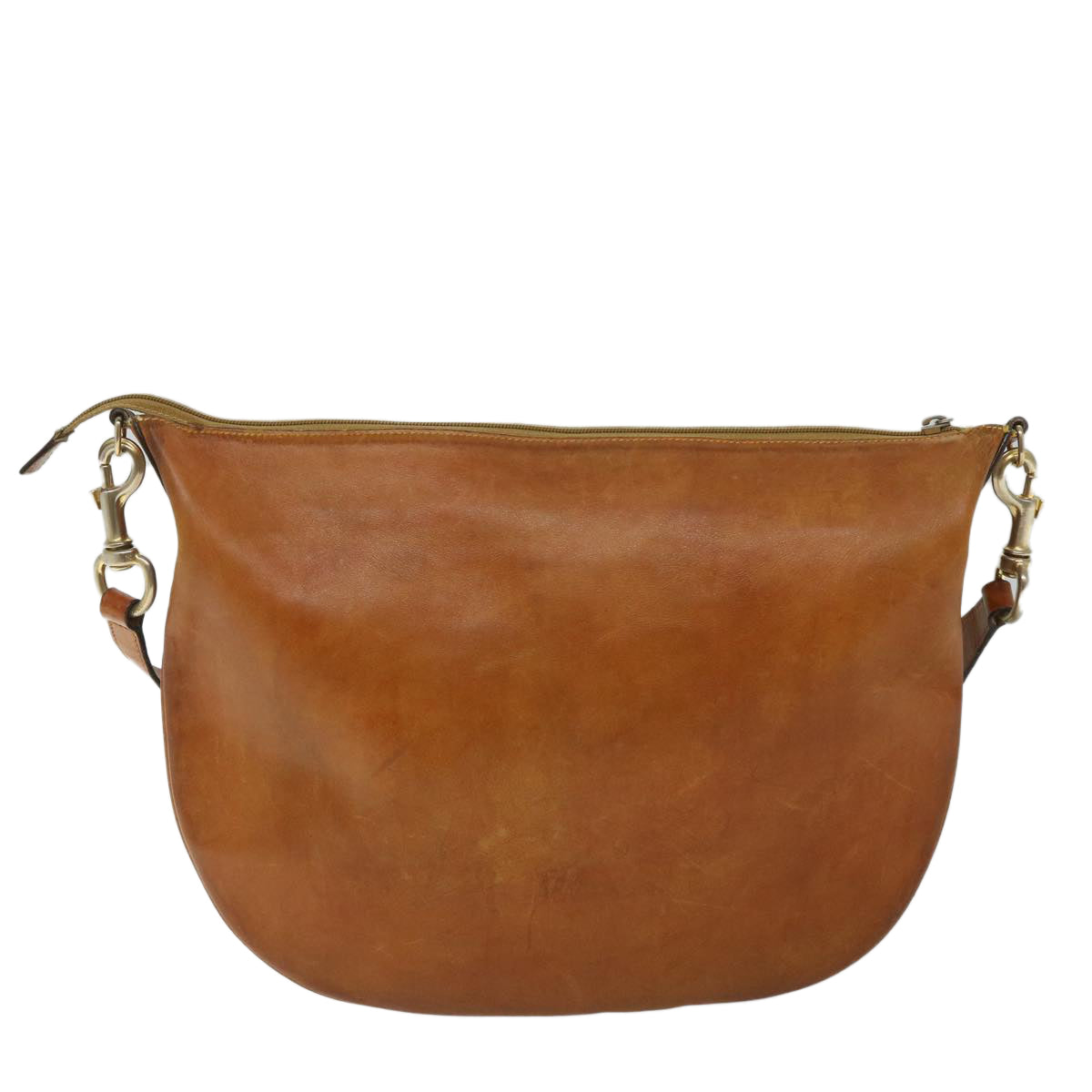 GUCCI Shoulder Bag Leather Brown bs9014