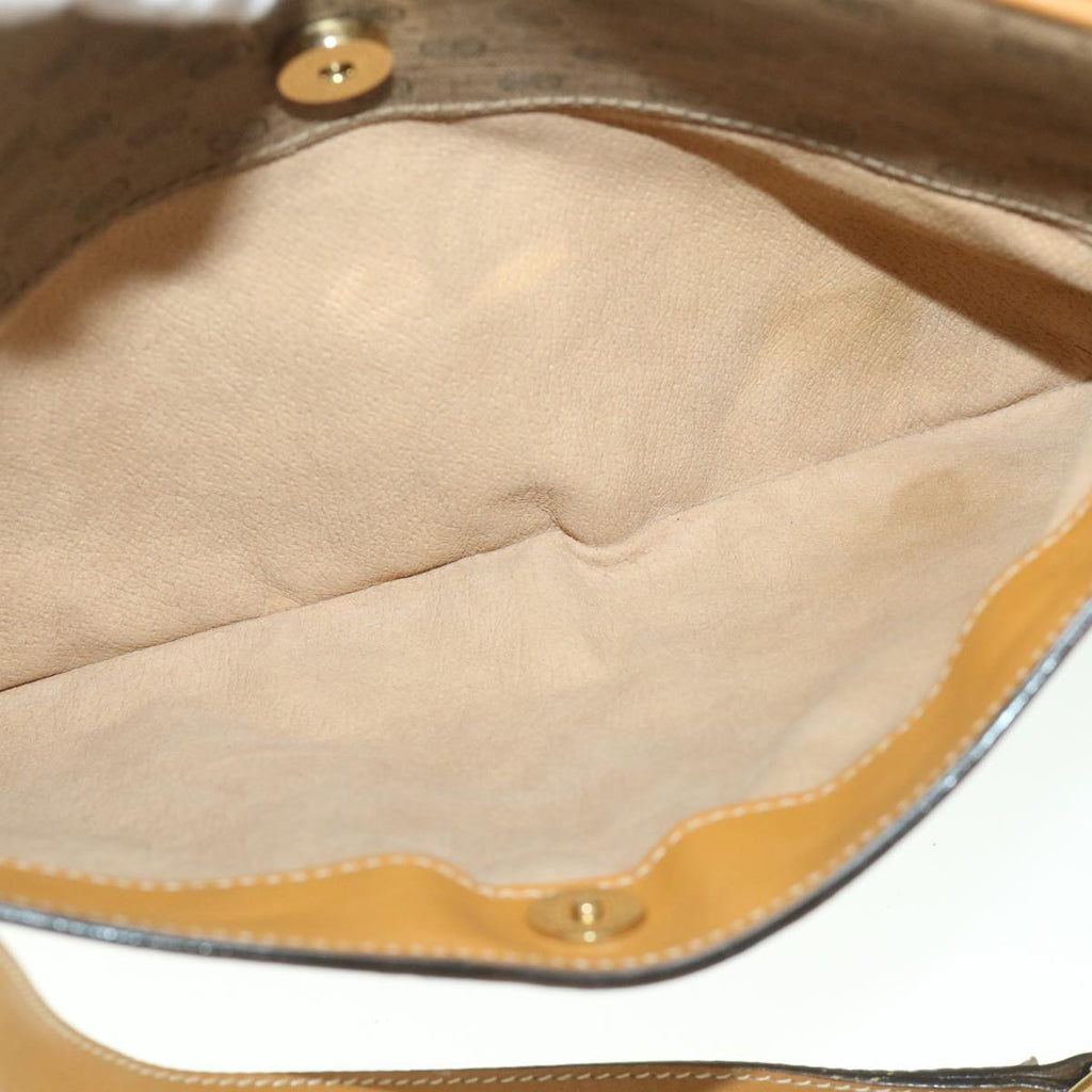 GUCCI Micro GG Supreme Shoulder Bag PVC Leather Beige 001 161 0439 bs9081