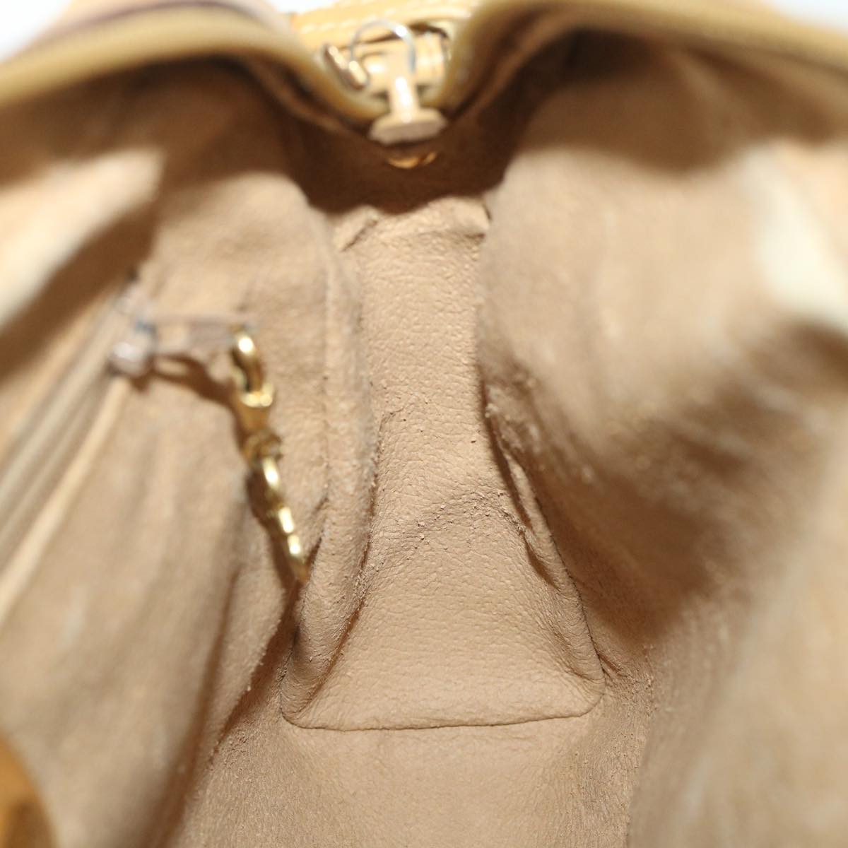 GUCCI Micro GG Supreme Shoulder Bag PVC Leather Beige 007 904 0014 bs9086