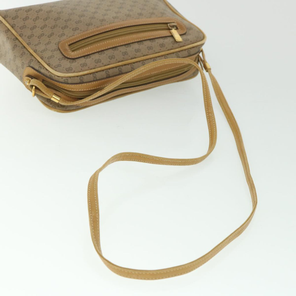 GUCCI Micro GG Supreme Shoulder Bag PVC Leather Beige 007 904 0014 bs9086