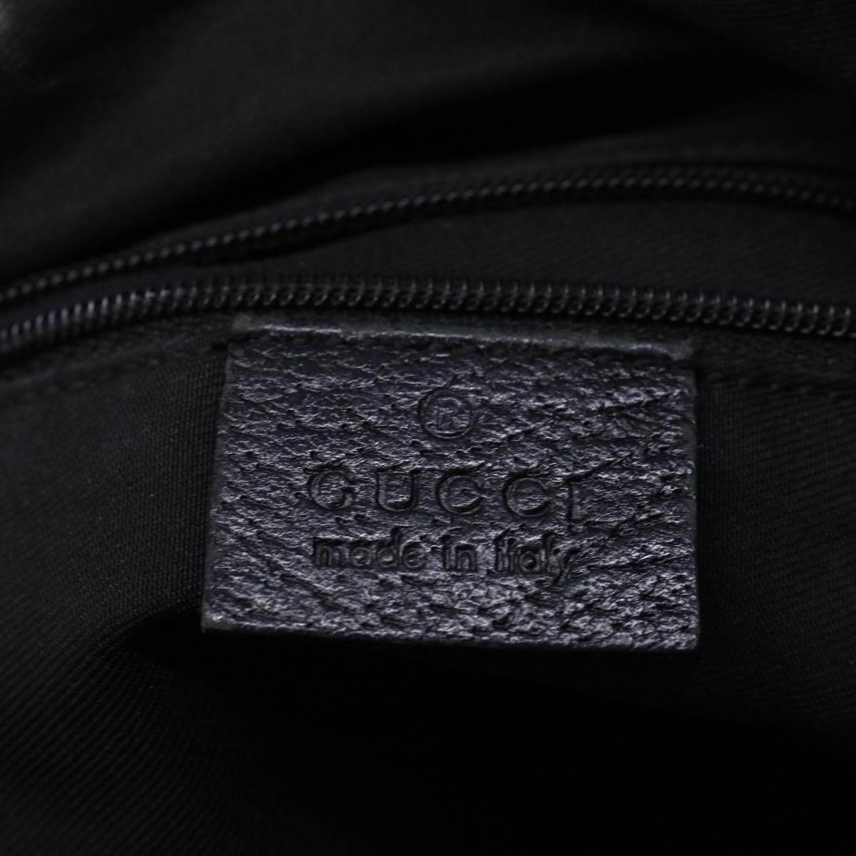 GUCCI GG Canvas Tote Bag Black 130739 bs9149