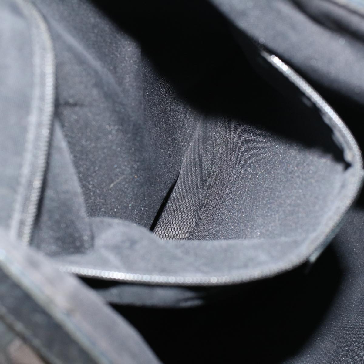 GUCCI GG Canvas Tote Bag Black 130739 bs9149